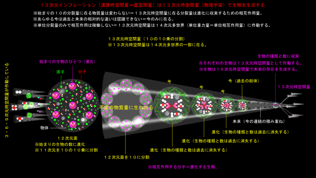 生物の進化は今の連続に在る